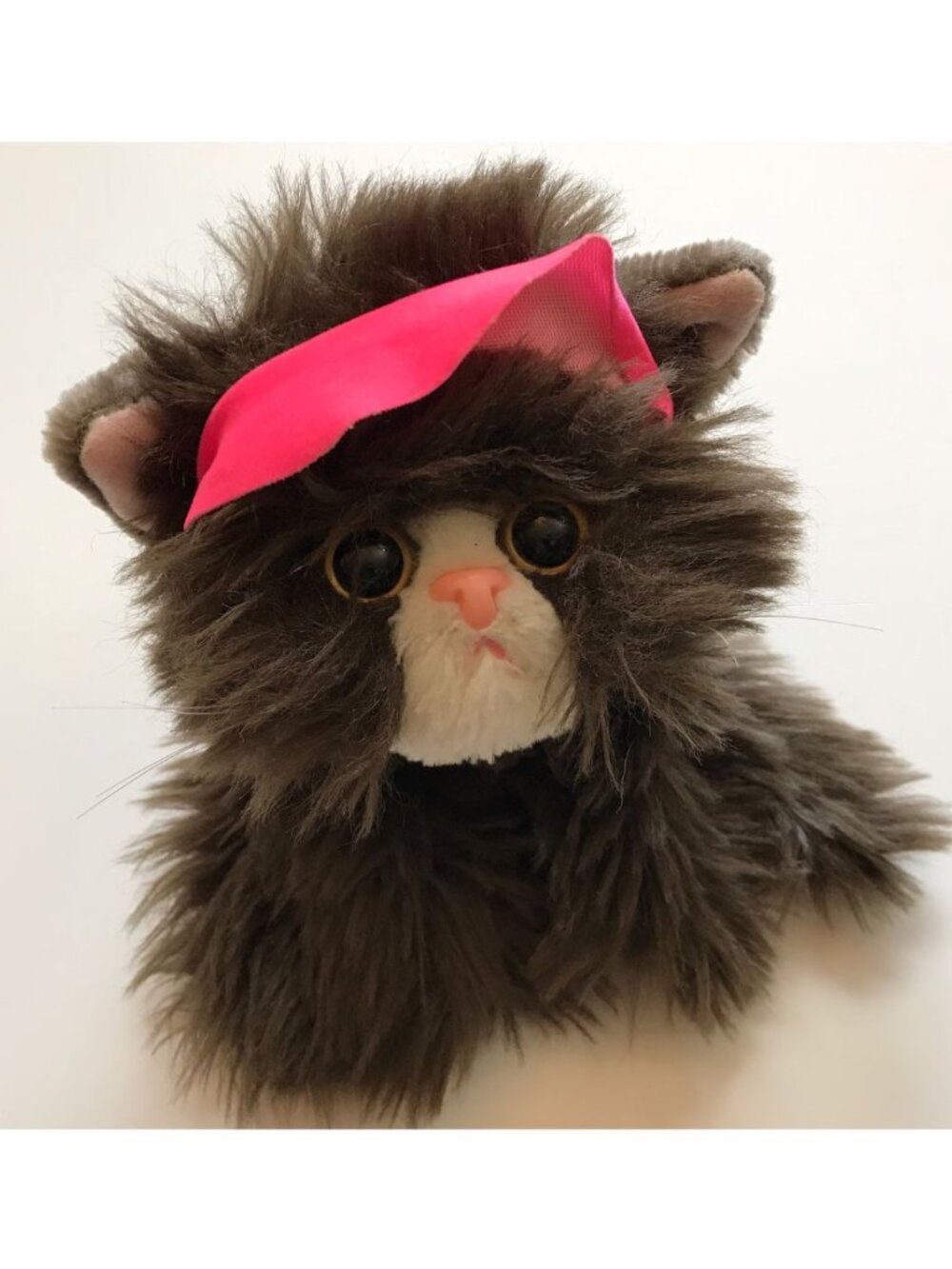 1995 Tyco Kitty Kitty Fancy Kittens Purring Cat Plush Rare HTF